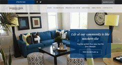 Desktop Screenshot of diamondcreekapartments.com